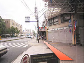 鎌倉街道を上大岡方向へ