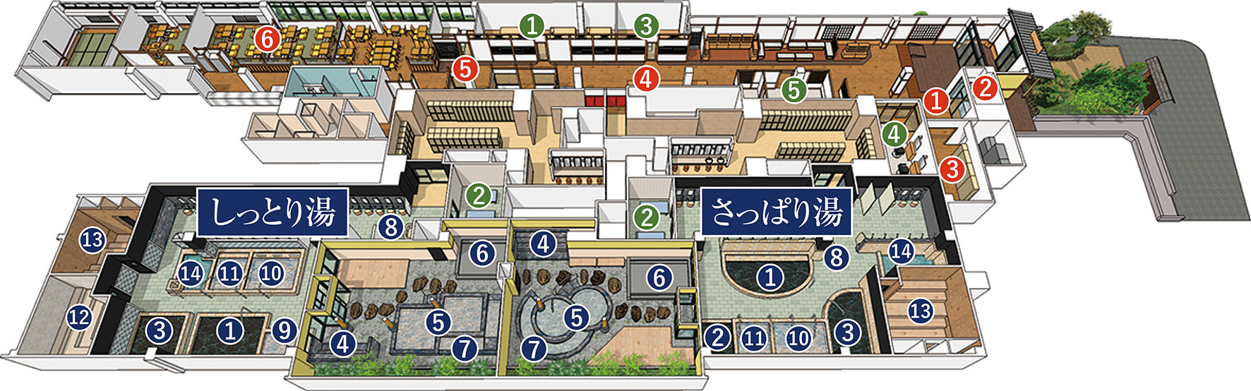 みうら湯周辺地図