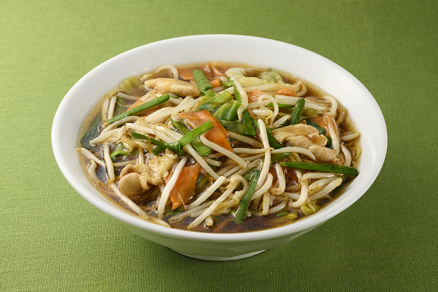 もやしたっぷりサンマー麺
